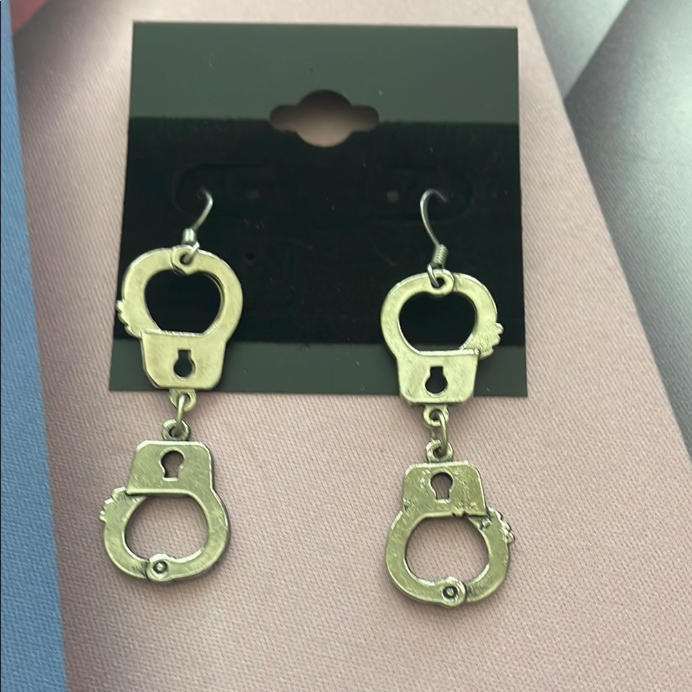 Handcuff Dangle Earrings